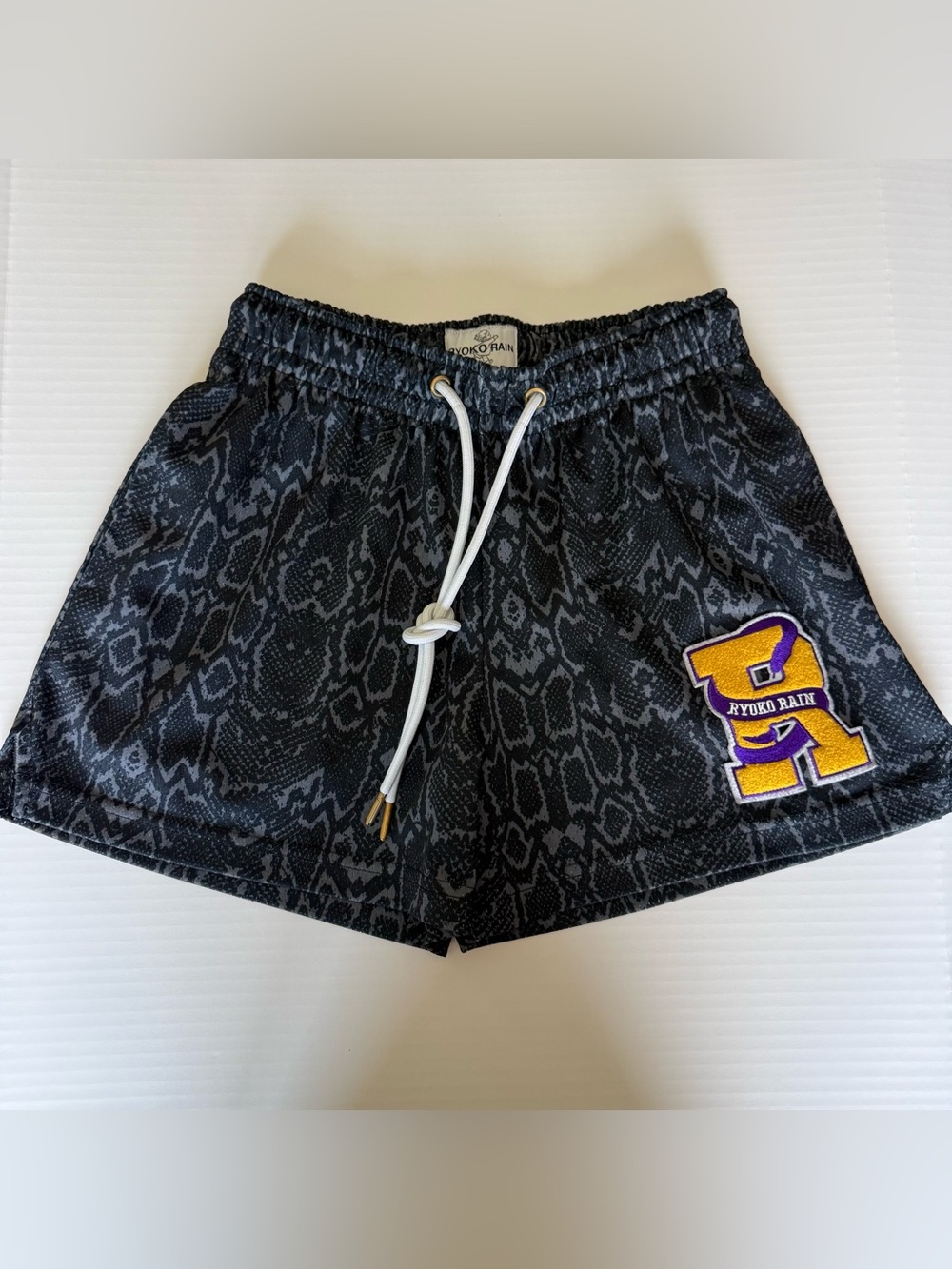 Ryoko Rain - Forever Inspired Mamba Shorts Black Purple Gold Size AS